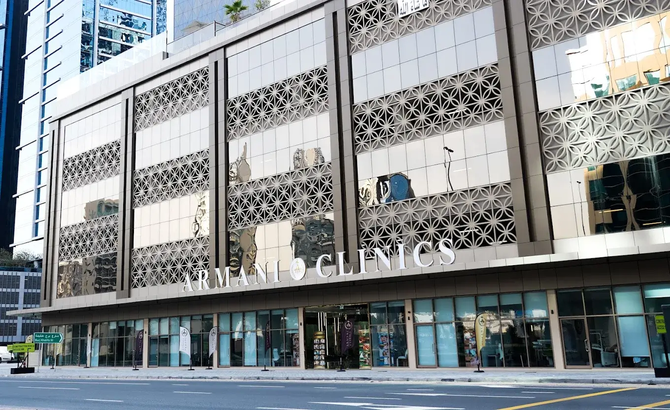 armani clinic front view